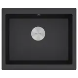 Кухонная мойка Paulmark Gera 60 (550*460) Черный гранит BL