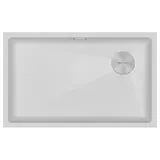 Кухонная мойка Paulmark Lumi 74 UNI-SKEW (740*440) Белый матовый 431/WH