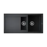 Кухонная мойка Omoikiri Sakaime 100-2-BL (4993892) Черный