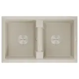 Кухонная мойка Paulmark Tandem 80/2 (810*500) Бежевый BE