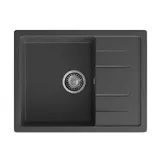 Кухонная мойка Granfest Quadro 650L (650*500) Графит