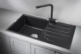 Кухонная мойка Granula GR-8601 (860*500) Черный