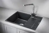 Кухонная мойка Granula GR-6501 (655*500) Шварц