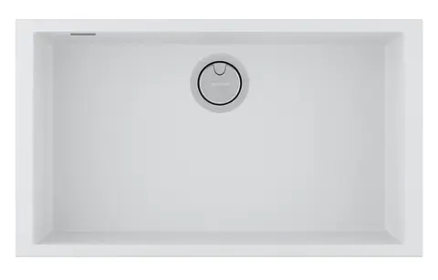 Кухонная мойка Paulmark Neo Classic 76 (760*435) Белый матовый WH