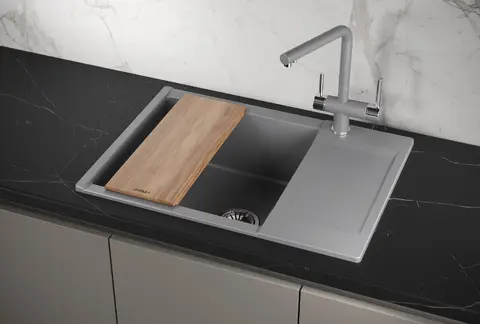 Кухонная мойка Granula ES-7003 (700*500) Алюминиум