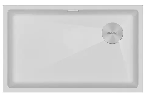 Кухонная мойка Paulmark Lumi 74 UNI-SKEW (740*440) Белый матовый 431/WH