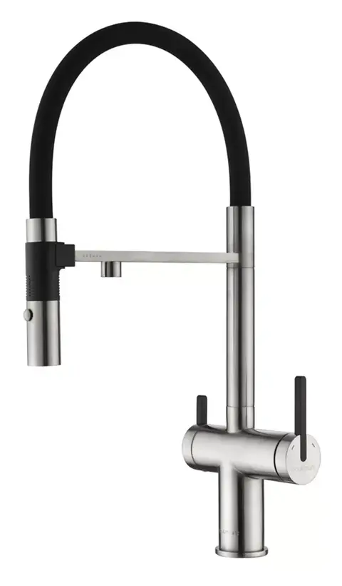 Смеситель Paulmark Gravity Нержавеющая сталь SS/BS