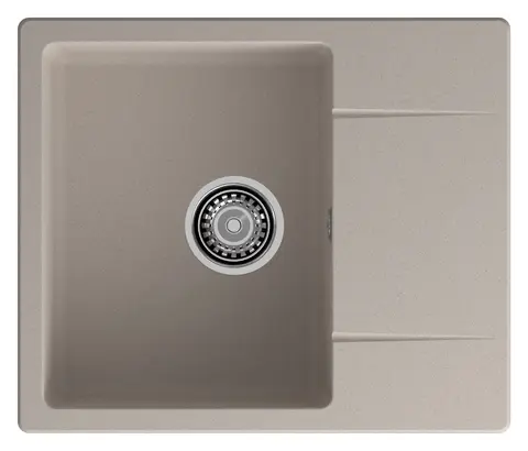 Кухонная мойка Granfest Urban 258L (580*490) Песочный