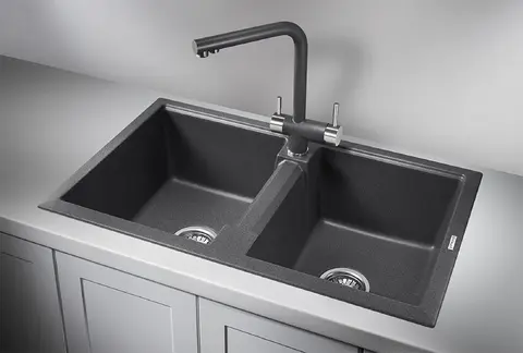 Кухонная мойка Granula GR-8101 (810*500) Графит